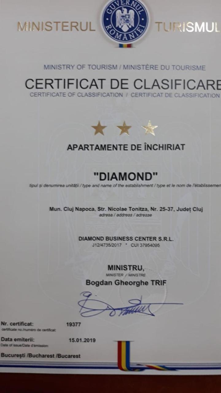 Diamond Aparthotel Kluż-Napoka Zewnętrze zdjęcie